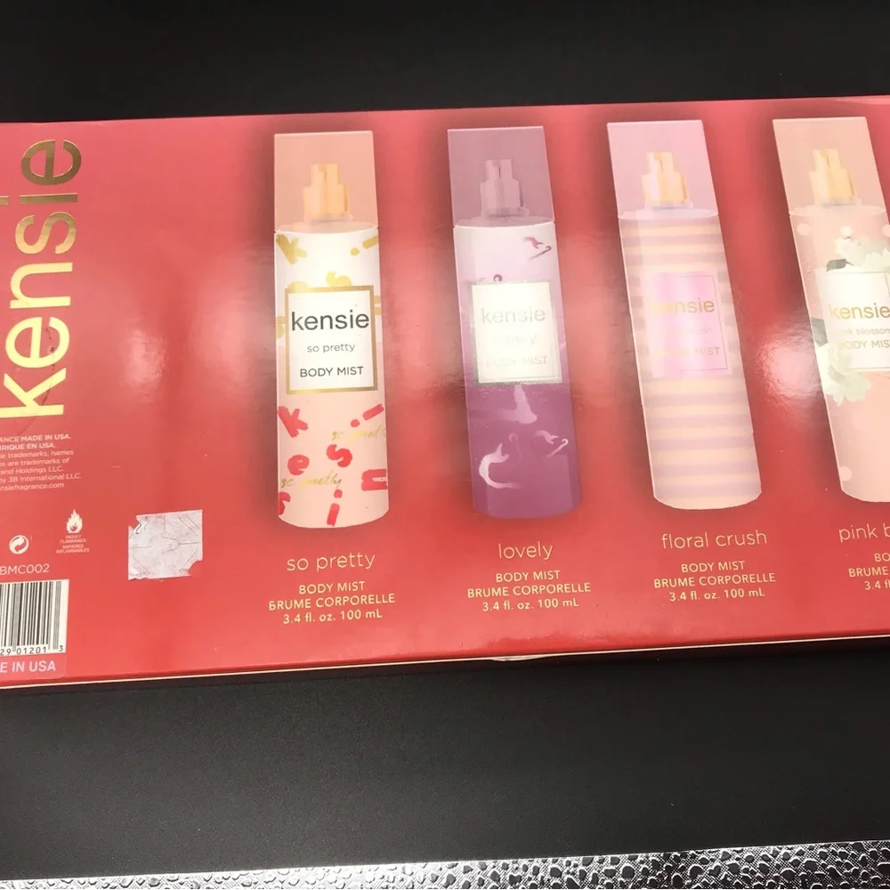 KENSIE Body Mist Collection - Boxed Set - 4 Scents 3.4 oz each - Picture 6 of 7
